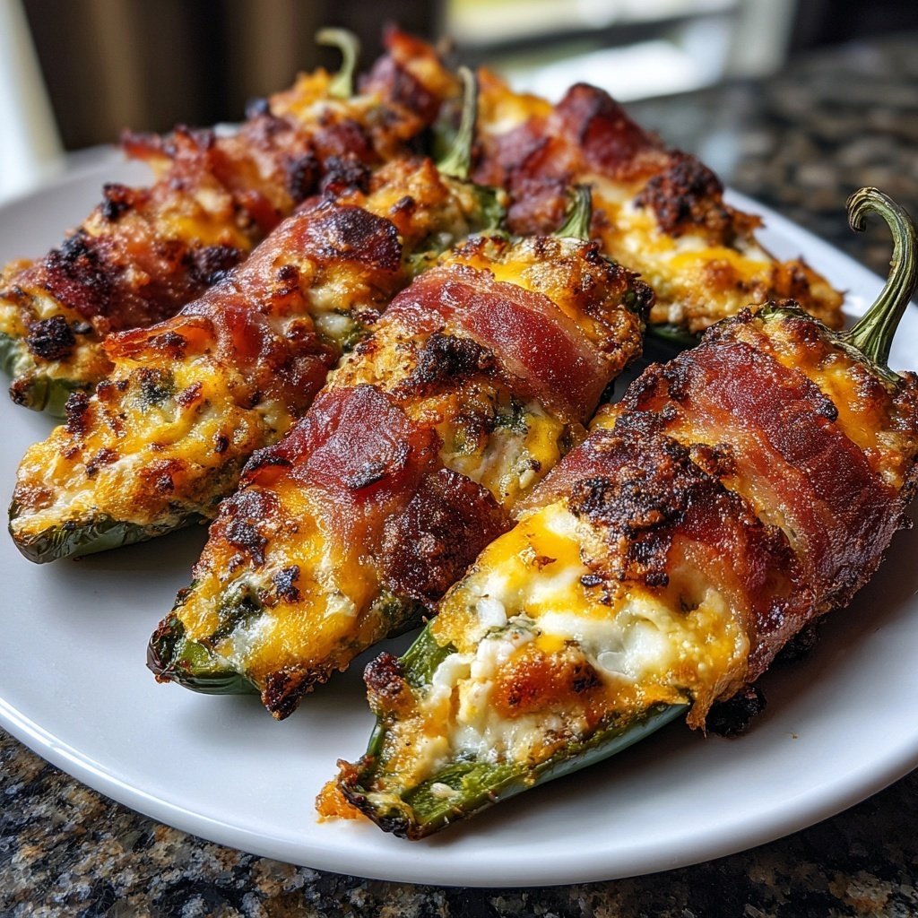 Jalapeno Poppers with Ranch Filling
