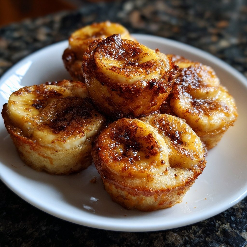 Cinnamon Banana Breakfast Cups