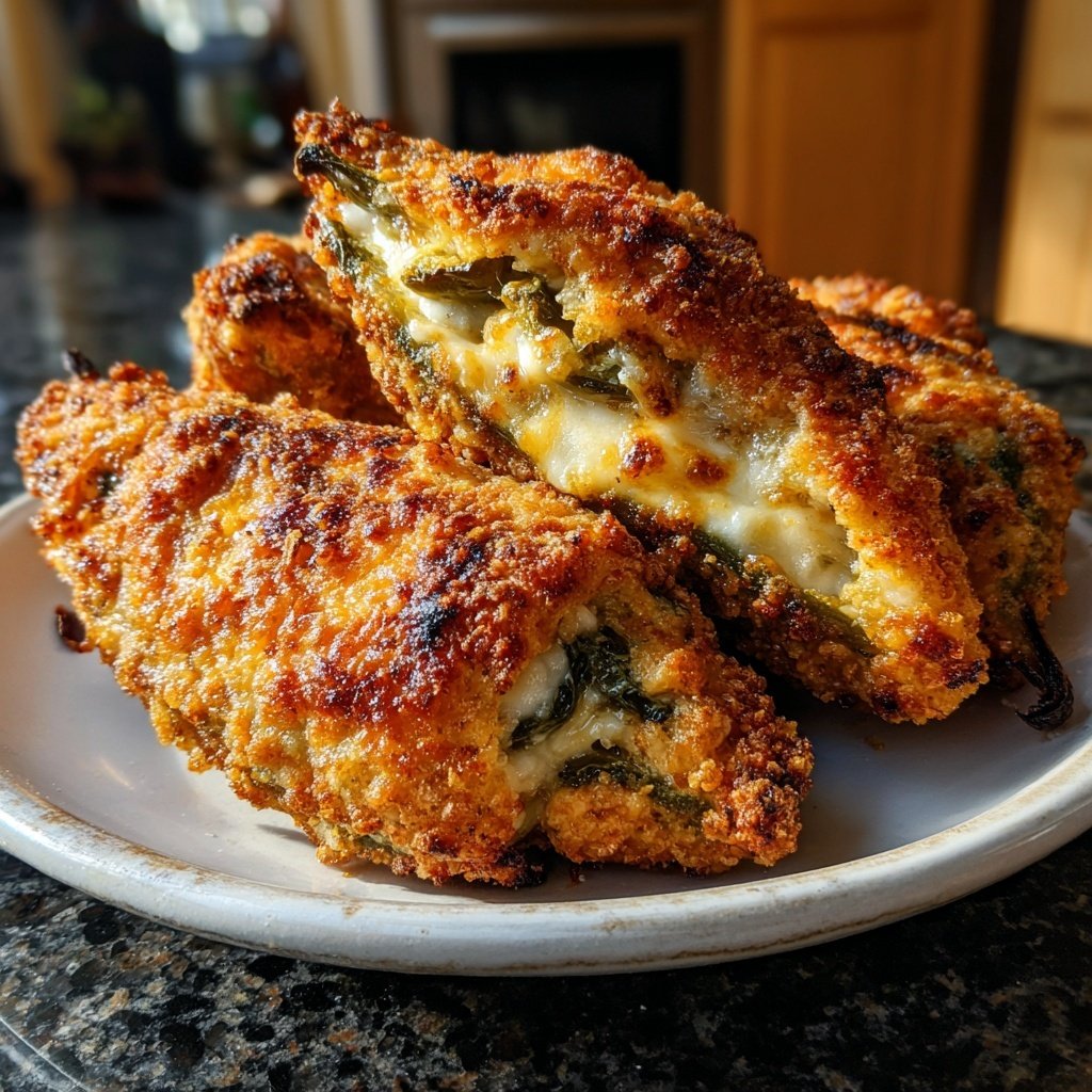 Jalapeno Poppers with Smoked Cheese