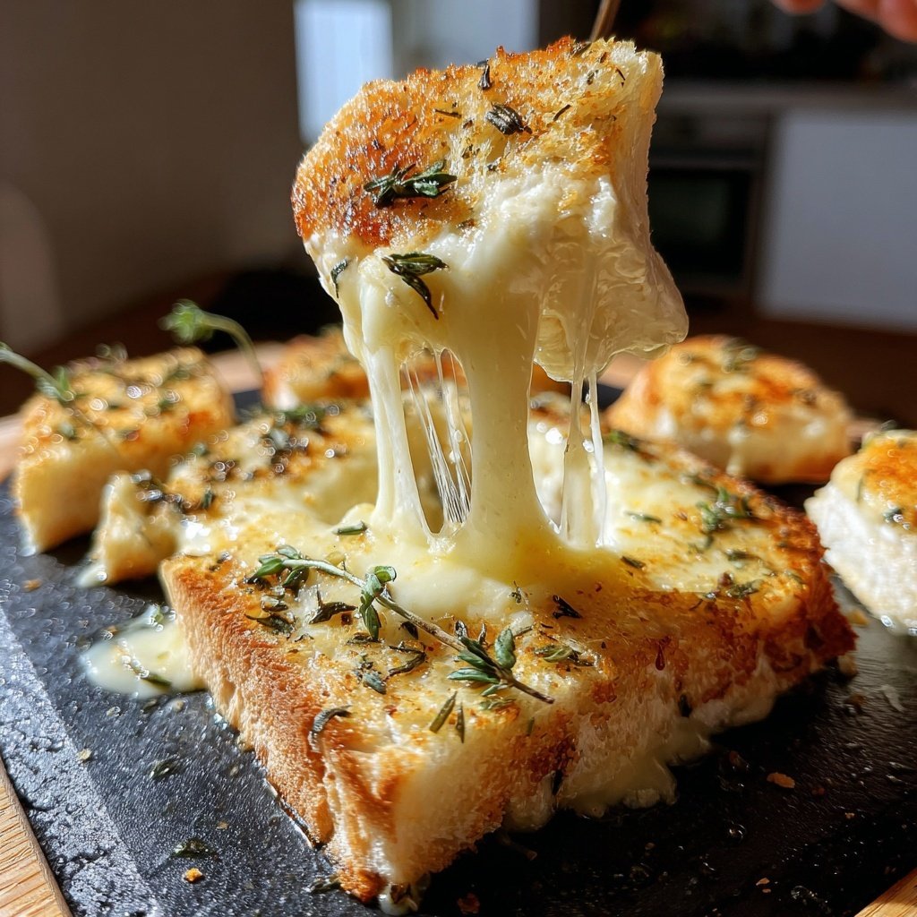 Fondue with Camembert and Thyme