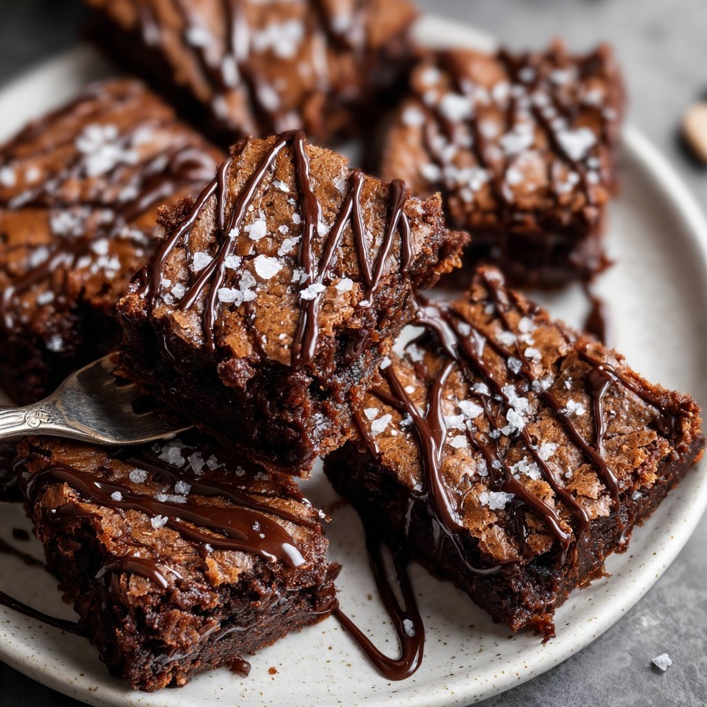 Cottage Cheese Brownies with Dark Chocolate