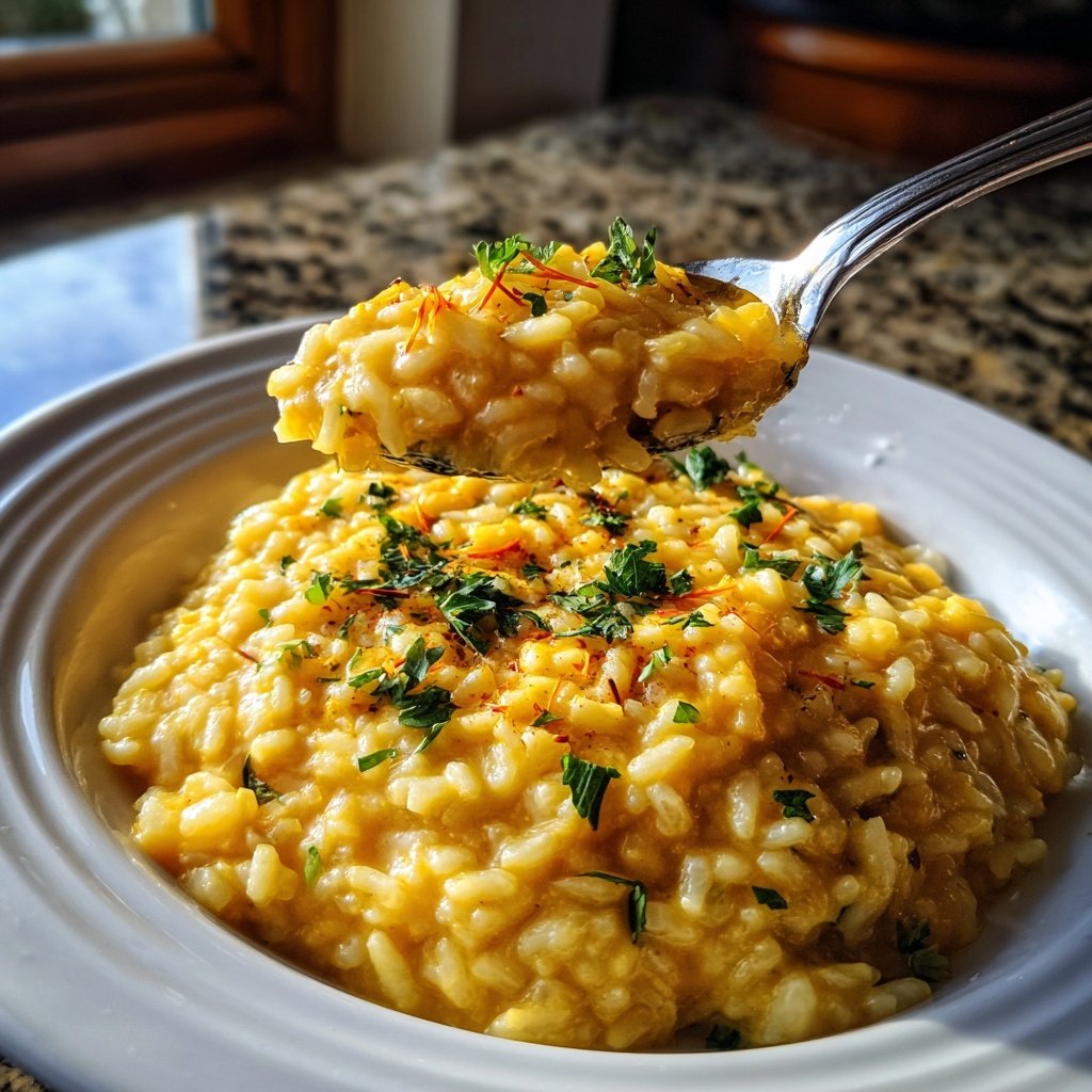 Saffron Risotto for Special Occasions