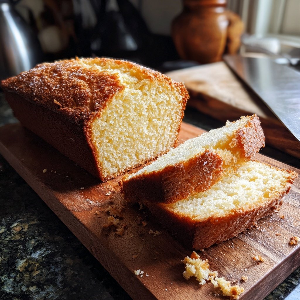 Simple Butter Vanilla Loaf
